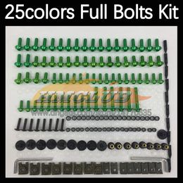 268PCS Complete Moto Body Volledige schroeven Kit voor Kawasaki Ninja 650R ER-6F ER 6F 650 R ER6F 12 13 14 15 16 2012-2016 Motorfietsbouten Bouten Bouten Boutschroef Noeren Noten