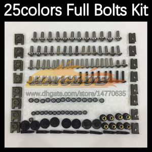 268 pièces Kit complet de vis de corps de MOTO pour KAWASAKI NINJA ZX250 ZX 250 R 250R ZX250R 2008 2009 2010 2011 2012 boulons de carénage de moto boulon de pare-brise vis écrous écrou