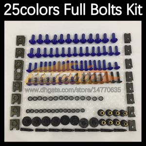 268PCS Complete Moto Body Volledige schroeven Kit voor Ducati 748 853 916 996 998 1995 1996 1997 1998 1998 1999 2000 2001 2002 Motorfietsbouten Bouten voorruitenboutschroefmoeren moer