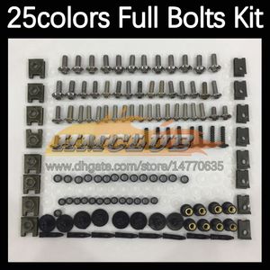 268PCS Complete Moto Body Volledige schroeven Kit voor BMW K1200S K1200 S K 1200 S K 1200S 05 06 07 08 2005 2006 2006 2007 2008 Motorfietsbeurt Bouten Bouten Boutschroevenmoeren Set