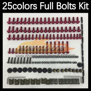 268PCS Complete Moto Body Volledige schroeven Kit voor Aprilia RSV1000R RSV1000 RSV 1000 R 16 17 18 19 2016 2017 2018 2019 Motorfietsbeurten Bouten voorruitboutschroefmoer moer