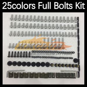 268PCS Kit completo de tornillos completos de cuerpo MOTO para KAWASAKI NINJA ZXR 250 ZXR250 1991 1992 1993 94 1995 1996 1997 1998 Pernos de carenado de motocicleta Pernos de tornillo de parabrisas