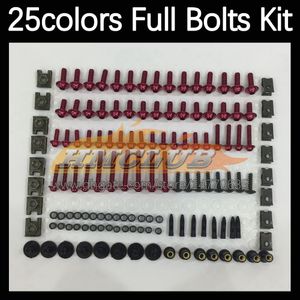 268PCS Complete Moto Body Volledige schroeven Kit voor Honda CBR1000 CBR 1000 RR 1000RR 1000cc CBR1000RR 06 07 2006 2006 Motorfietsbouten Bouten Bouten Boutschroef Noer Noten moer