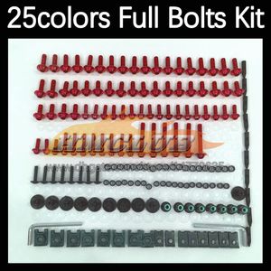 268PCS Complete Moto Body Volledige schroeven Kit voor Kawasaki Ninja ZXR400 ZX-R400 89-90 ZXR-400 ZXR 400 89 90 1989 1990 Motorfietsbouten Bouten Boutschroef Noer Noot Noot