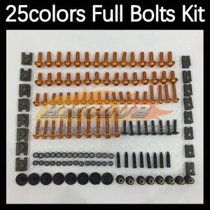 268PCS Complete Moto Body Volledige schroeven Kit voor Yamaha YZF-R1 YZF R1 1000 CC YZF1000 YZFR1 20 21 22 2020 2021 2022 Motorfietsbouten Bouten Boutschroevenmoeren Moeren moer