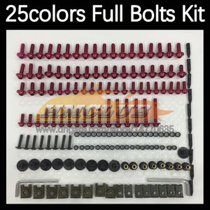 268PCS Complete Moto Body Volledige schroeven Kit voor Kawasaki Ninja 650R ER-6F ER 6F 650 R ER6F 09 10 11 2009 2010 2011 Motorfietsbeurten Bouten voorruitboutschroefmoer set