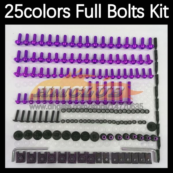 268pcs Kit de tornillos completos de cuerpo completo para Honda CBR600 CBR 600CC 600 RR CC CBR600RR CBR600CC 05 06 2005 2006 Motorcycle Carding Bolts Bontil