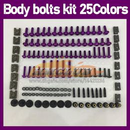 268PCS Moto Carénage Boulons Kit Complet De Vis Pour KAWASAKI NINJA ZX 14R 14 ZX-14R ZX14R 2012 2013 2014 2015 2016 2017 Complet MO212W