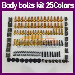 268PCS Motorcycle Kuip Bouten Volledige Schroef Kit Voor KAWASAKI NINJA ZZR1400 1400 ZZR-1400 2012 2013 2014 2015 2016 2017 compleet MOT247z