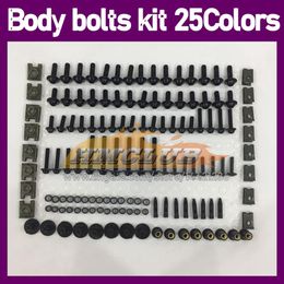 268PCS Motorcycle Kuip Bouten Volledige Schroef Kit Voor KAWASAKI NINJA ZZR 600 05-08 ZZR600 05 06 07 08 2005 2006 2007 2008 Compleet MO187U