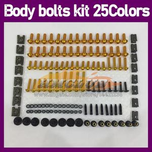 268 Uds pernos de carenado de motocicleta Kit completo de tornillos para KAWASAKI NINJA ZZR1400 1400 ZZR-1400 2012 2013 2014 2015 2016 2017 completo MOT330h