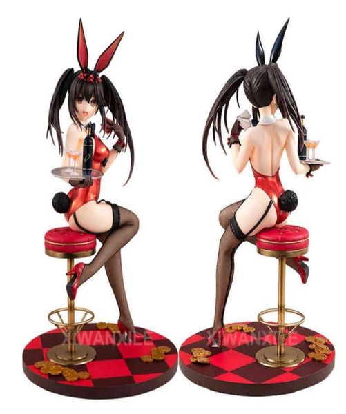 26cm Kdcolle Date un roman léger en direct Nightmare Nightmare Kurumi Tokisaki Bunny Girl Action Figure Adult Collection Poll Toys 228887939