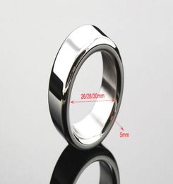 26MM / 28MM / 30MM pour choisir des anneaux de pénis en acier inoxydable, un appareil masculin, un anneau sexuel, un anneau pénien en métal, des jouets sexuels pour hommes q05062991797