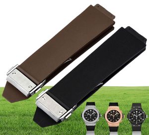 Bracelet de montre de bande de 26 mm pour Big Bang Classic Fusion Fusion Boucle pliante Silicone STRAP ACCESSOIRES STRAP 3369185