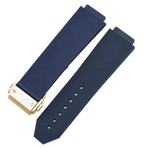 Bracelet de montre en caoutchouc de Silicone, 26mm, pour BIG BANG CLASSIC FUSION, boucle pliante, accessoires, chaîne 6456290