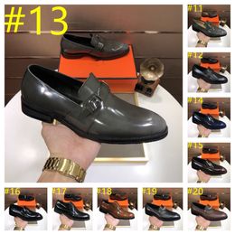 26 modes de mocassins en cuir authentiques pour les hommes, chaussures de conduite confortables, mocassins à enfiler pour le mariage, la fête, le bureau et la robe 38-46