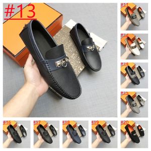 26Model Luxe Loafers Men Designer schoenen 2023 Kleedschoenen mode zacht lederen merk mannen zomer lichtgewicht slip op mannen mocassins schoen