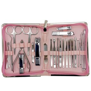 26 stks / set Snoeien Nail Clippers Snijden Tang Set Groove Pedicure Ontsteking Dood Skin Clipper Tool