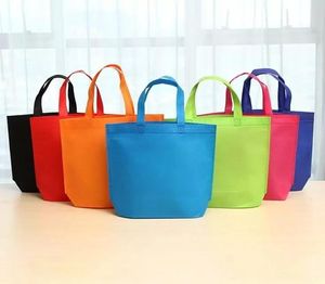 26x33 cm fabricante hecho a medida bolsa no tejida lista para usar llevar bolsas de compras espacios en blanco sublimación bolsas de protección ambiental pueden imprimir el logotipo 0606