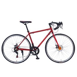 27,5 pouces vélo en alliage d'aluminium vélo de route vélo de trajet quotidien en acier à haute teneur en carbone fourche avant pédale antidérapante