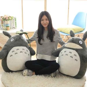 27-55cm presse de mariage mignon enfants fille d'anniversaire de presse Jouets pour enfants Totoro poupée oreiller grande taille Totoro peluche poupée T191019