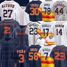 27 Jose Altuve honkbalshirts Alex Bregman Astros Jeremy Pena Jose Abreu Yordan Alvarez Hunter Brown David Hensley Luis Garcia Jake Meyers