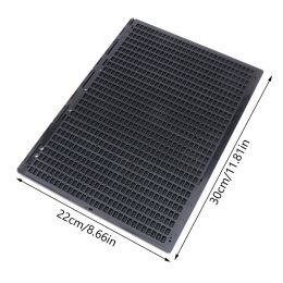 27 líneas 30 celdas Braille Writing Slate con 1 lápiz óptico, tablero de escritura para personas ciegas (página completa) Braille Board