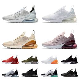 270s Running S Chaussures Max 270 Air Hommes Femmes Triple Blanc Noir Core Blanc Anthracite À peine Rose Be True Brown Raisin Light Bone houes