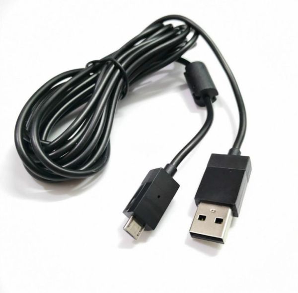 Cable de carga de cable de cargador de alimentación USB de 275m largo para Sony Playstaion PS4 Slim Xbox One Wireless Controller5878075