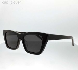 Mica lunettes de soleil designer populaire femmes mode rétro forme d'oeil de chat lunettes de cadre été loisirs style sauvage protection UV400 viennent avec