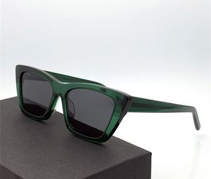 276 Mica lunettes de soleil designer populaire femmes mode rétro forme d'oeil de chat lunettes de cadre été loisirs style sauvage protection UV400 livré avec étui cadeau AA
