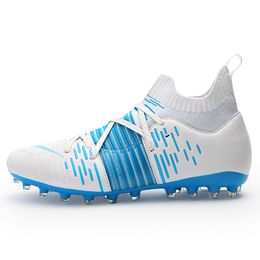 278 Football Top Men Dress FG/TF Anti-Slip Shoes Training Kids High Tobre Soccer Boots Outdoor Long Spike Spike 230717 869