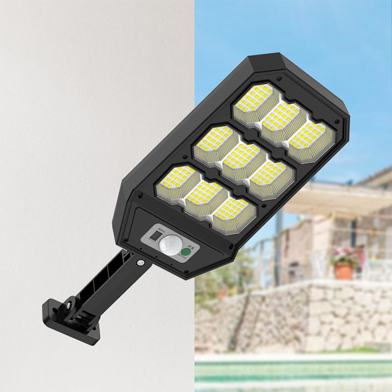 279 Lâmpada solar lâmpada ao ar livre à prova d'água 3 modos Sensor de movimento Lâmpadas de parede movidas a energia para pátio iluminação de decoração de jardim de escadas