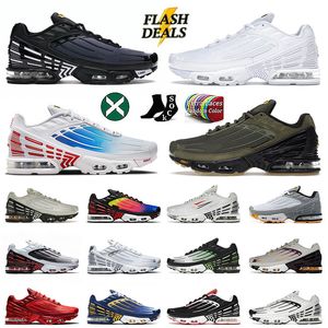 nike air max airmax plus 3 tn tuned 2022 Hommes Femmes Running Chaussures De Sport Triple Blanc Obsidienne Carter Crimson Rouge Laser Bleu Tigre Noir Baskets Baskets