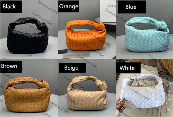 27cm Designer Date Chaîne Pouch Crochet Sac À Main La Pochette D'épaule Sac Entier En Cuir Véritable De Luxe Femmes Nuage Fourre-Tout De Haute Qualité