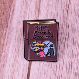 Halloween Book Horror Scary Email Pin Childhood Game Film Film Quotes Broche Badge Cute Anime Movies Games Hard Emaille Pins