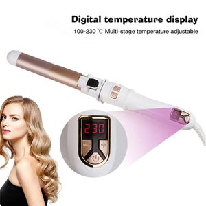 Bigoudis rotatifs pour cheveux, 28/32mm, LCD, numérique, ondulation de Volume, fer à sertir électrique automatique, appareils de coiffure pour Salon professionnel, 240111