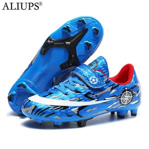 28-39 Vestido Aliups tamaño niños zapatos de fútbol tf/fg botas de fútbol escolar tacos de hierba de hierba entrenamiento 2 ee10