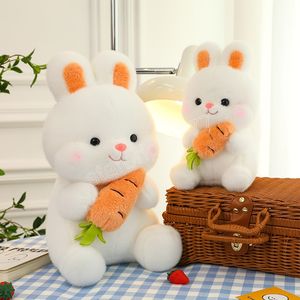 28/40cm peluche carotte lapin peluche peluches coussin lapin enfant oreiller cadeaux d'anniversaire pour enfants bébé accompagner sommeil jouet