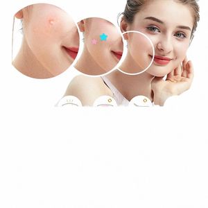 28/40pcs Patchs d'acné étoiles mignons autocollants colorés pour l'élimination de l'acné hommes femmes invisibles visage tache bouton patch beauté outil de soins de la peau i1x9 #