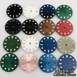 28.5mm steriele wijzerplaat Fit ETA 2836 Mingzhu DG2813 / 3804 MIYOTA 8205/8215 / 821A / 82 Serie Movement 40mm Case