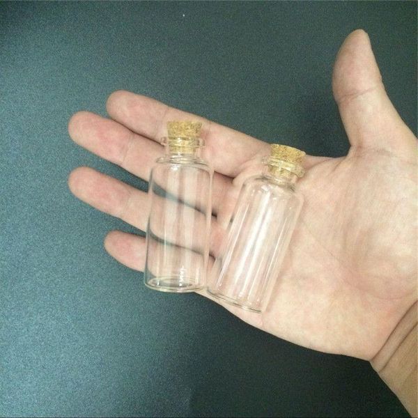 28*65*125mm 25ml garrafas de vidro transparente com cortiça pequena transparente mini garrafa vazia frascos de vidro frascos 24pcs frete grátis dednh
