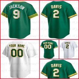 28 Matt Olson Jersey 26 Chapman 9 Reggie Jackson 24 Rickey Henderson 50 Mike Fiers 2 Khris Davis Baseball Maillots Respirant 9