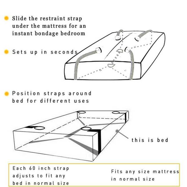 28% de descuento en Ribbon Factory Store Sistema de control esclavo debajo de la cama muñecas ajustables tobillos y puños con antifaz para adultos