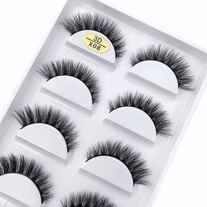 28 Style 10/30/50 Boxes 5 Pairs 3D Natural Mink False Eyelashes Makeup Fake Eye Lashes Faux Cils Make Up Beauty Tools Wholesale 240104