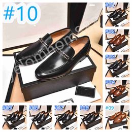28 Style NewLuxury Hommes Gentleman Bureau Casual Chaussures 2023 Mode Haute Qualité Mâle Pointu Oxford Mariage En Cuir Designer Robe Chaussures taille 38-46