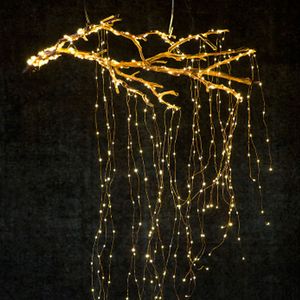 280LED branche guirlande lumineuse US EU Plug 20 LED 14 cordes arbre vignes fil de cuivre lumière LED lumières étoilées