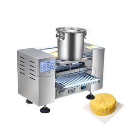 Máquina para hacer tortitas de masa de pastel de pato asado de 2800W, máquina para hacer pasteles de mil capas de 220V, equipo formador de piel para rollos de primavera