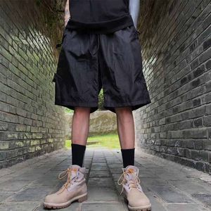 *2802 pantalones cortos para hombres en verano Nylon de metal ultra delgado color corto de color corto sólido de cinco minutos Microelástica y cómoda pantalones casuales con 5 minutos.