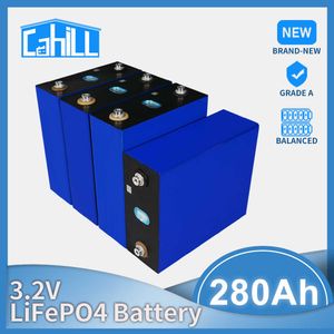 280AH 271AH LIFEPO4 Batterijcel 3.2V Nieuwe oplaadbare batterij Diy 12V 24V 48V voor elektrische RV EV Golf Car Outdoor Solar Energy